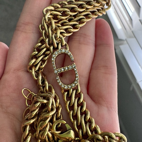 Authentic Dior necklace (REPURPOSED) - Picture 3 of 4
